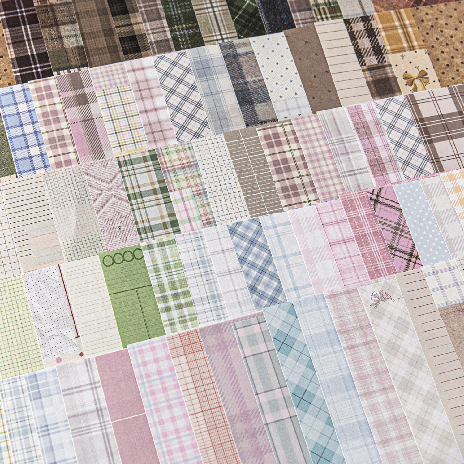 Graph Paper Pad - Journal GO 50pcs Kawaii Plaid Grid