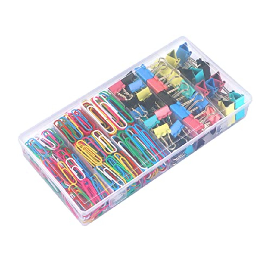 Binder Clip Assorted - Paper Clips Binder Clips, 400 Pcs