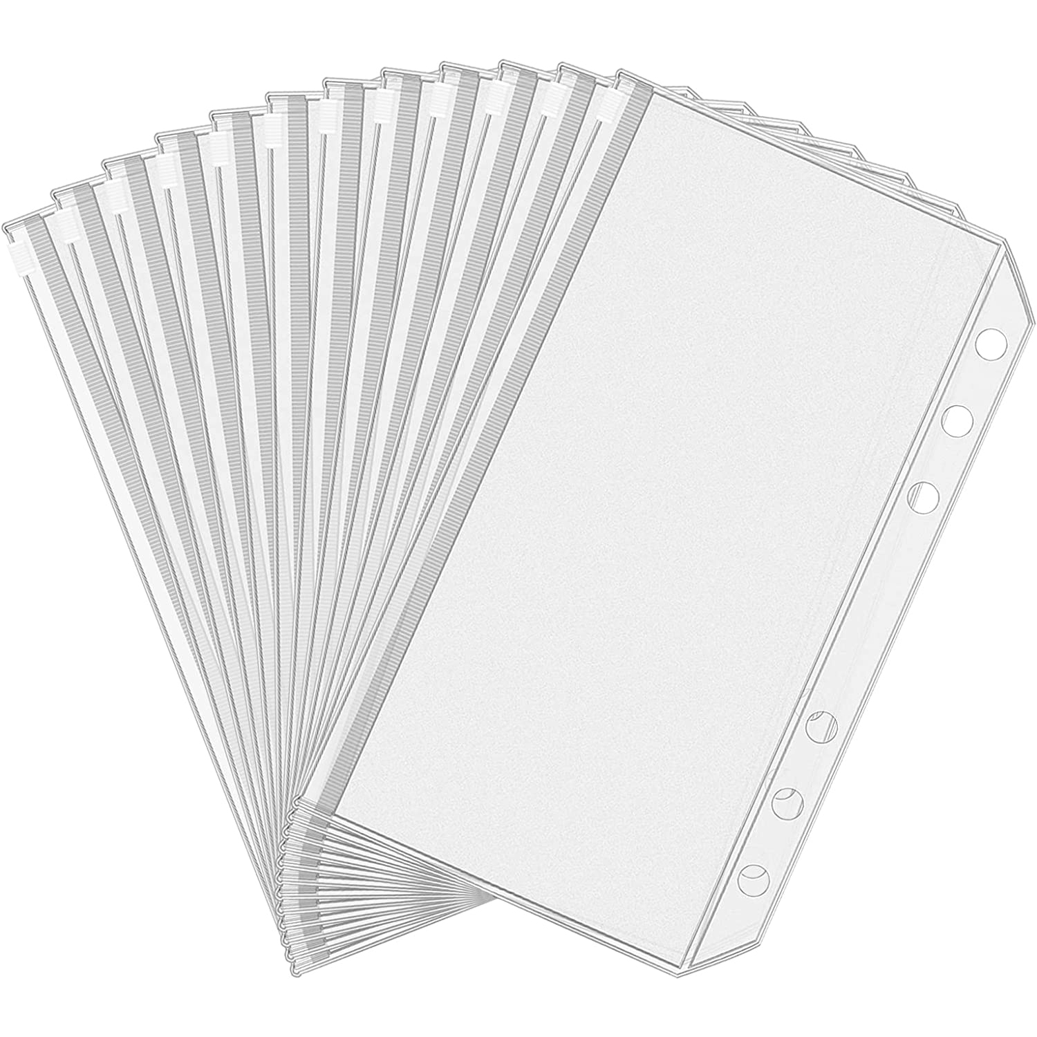 Portfolio Folder Zip - A5 A6 A7 Zipper Loose Leaf