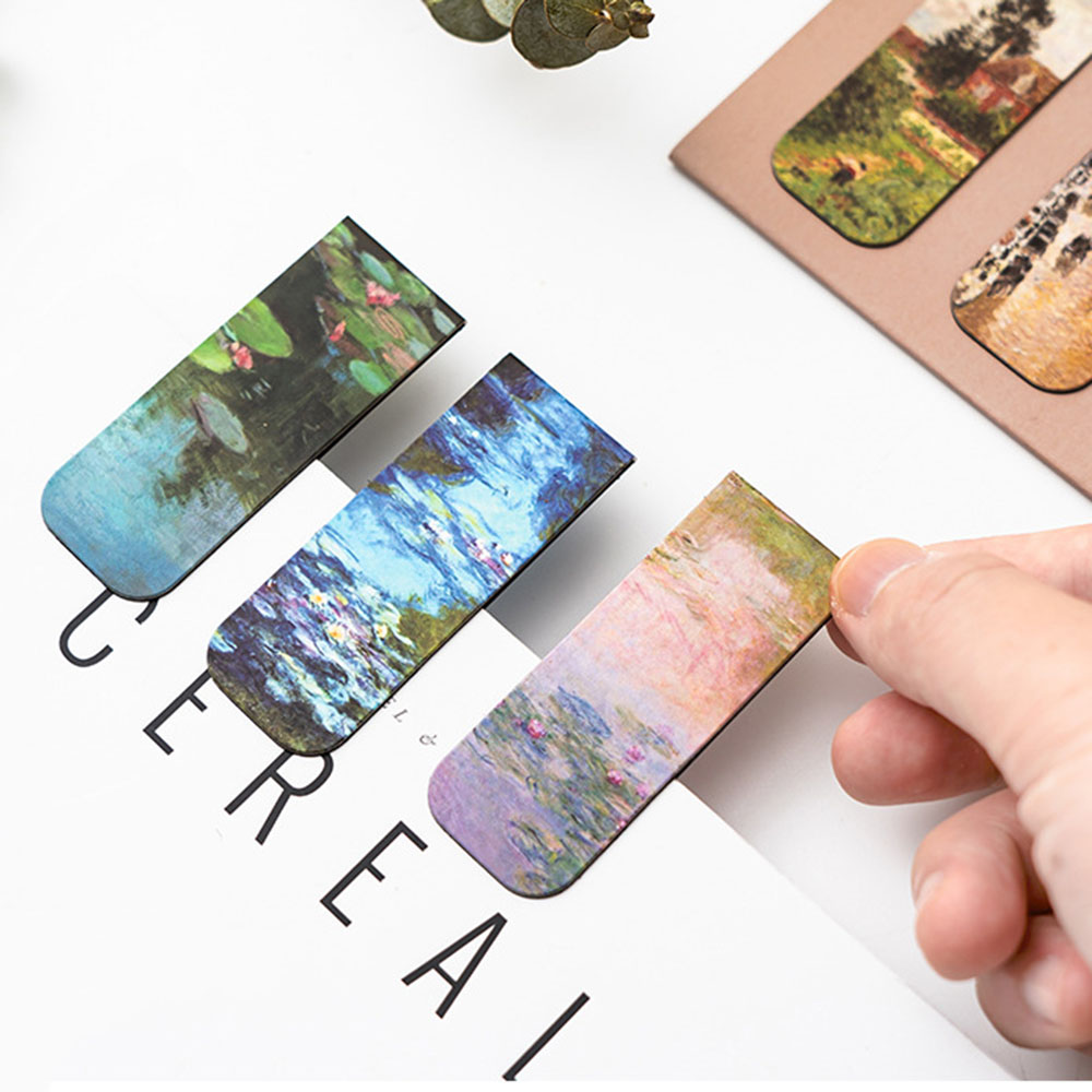 4pcs Artistic Magnetic Bookmar - مراجعة Paperclip Magnetic Set وسعره