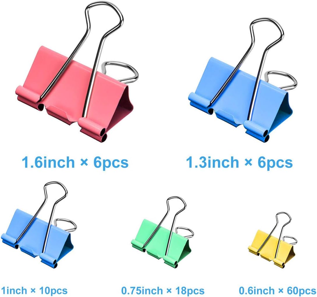 Binder Clips - Assorted Sizes  - مراجعة Binder Clip Assorted وسعره