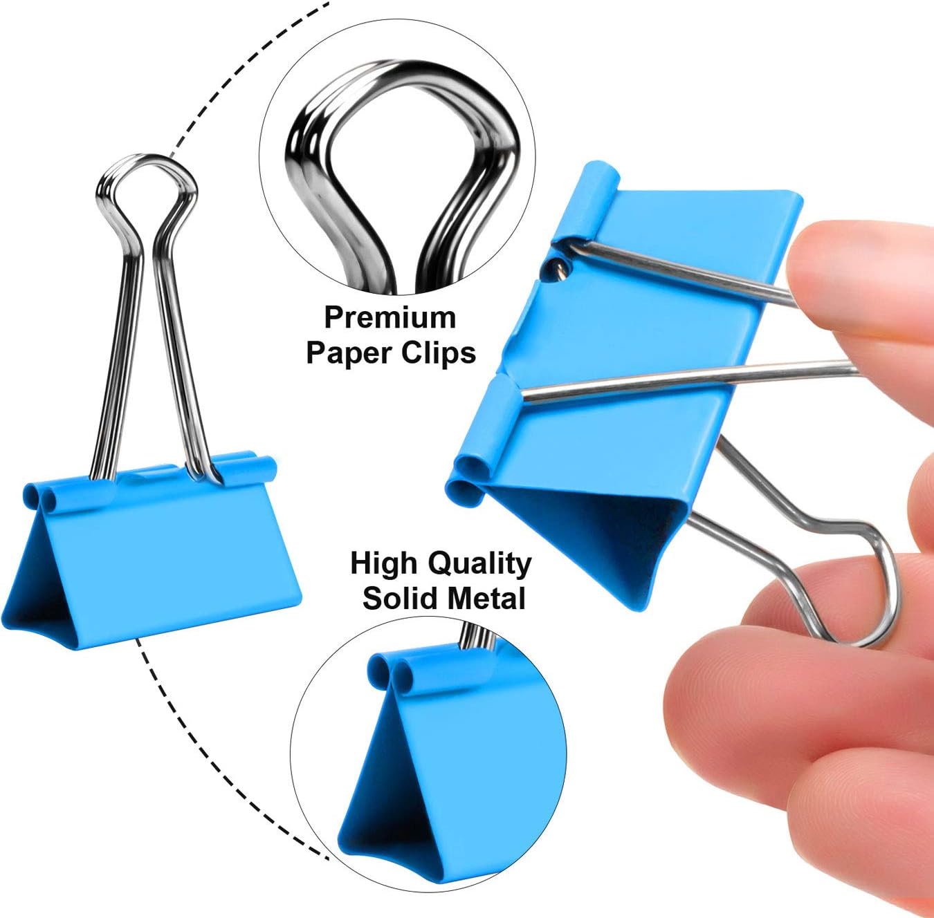 Binder Clips - Assorted Sizes  - مراجعة Binder Clip Assorted وسعره