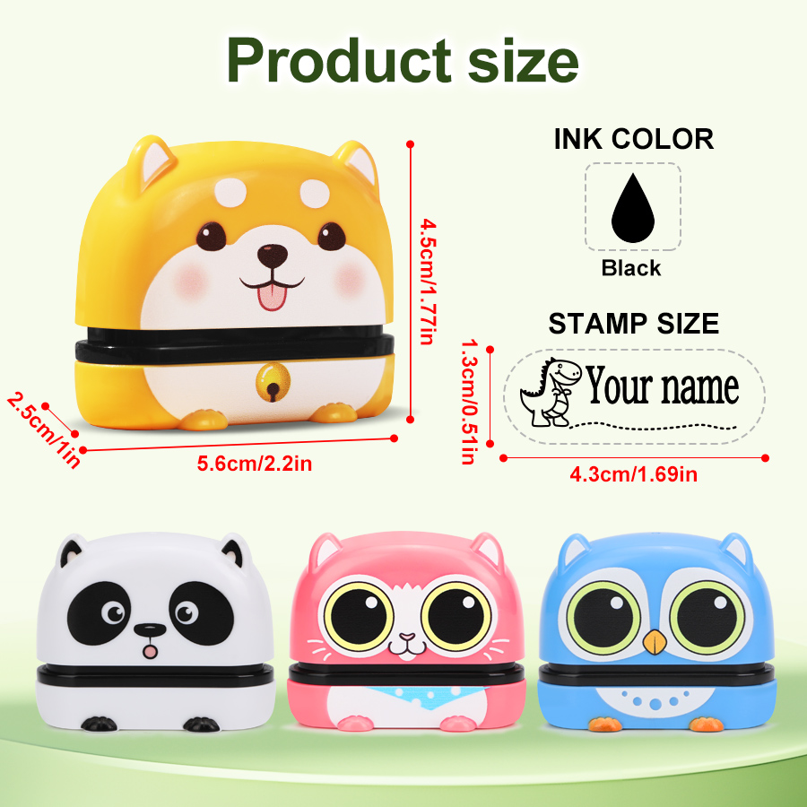 Custom Cute Name Stamp - Reusa - مراجعة Self Inking Stamp وسعره