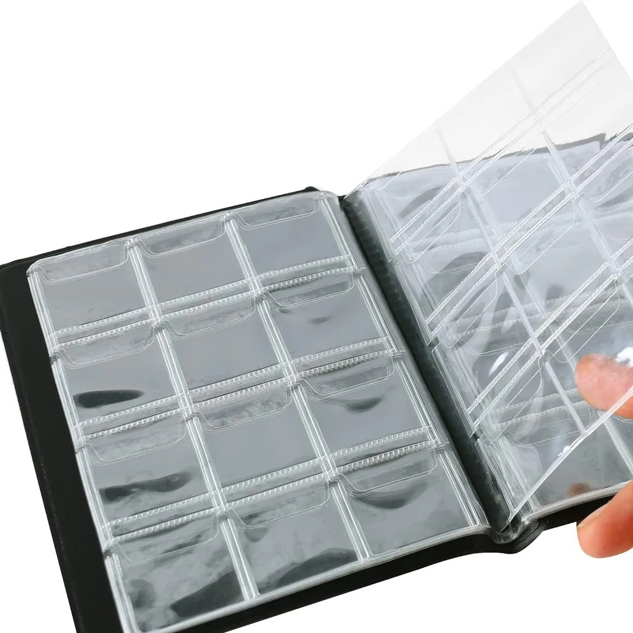 120 Pocket Coin Collecting Boo - مراجعة Binding Comb Plastic وسعره