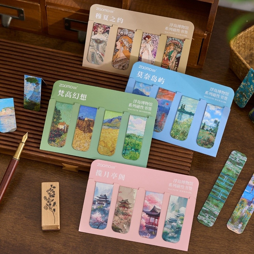 Retro Magnetic Bookmarks Set A - مراجعة Paperclip Magnetic Set وسعره