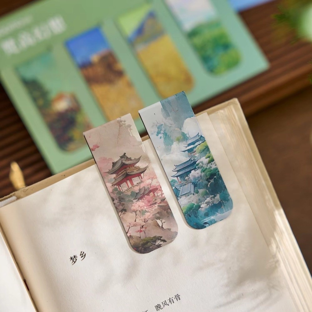 Retro Magnetic Bookmarks Set A - مراجعة Paperclip Magnetic Set وسعره