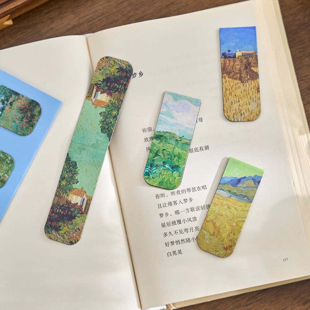 Retro Magnetic Bookmarks Set A - مراجعة Paperclip Magnetic Set وسعره