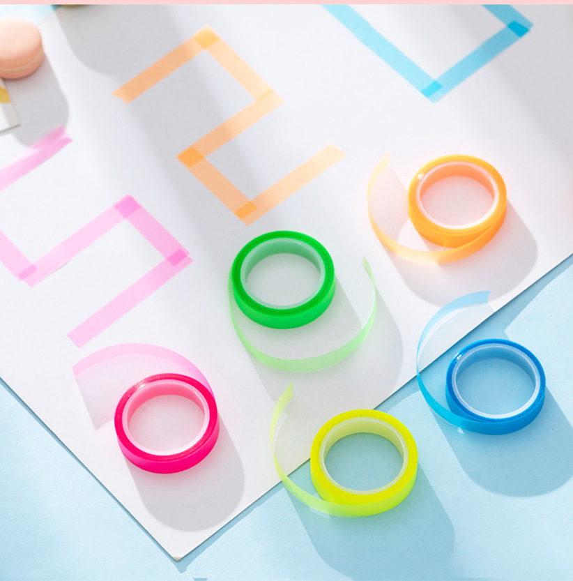 5 Rolls Multicolor Writable St - مراجعة Correction Tape Roller وسعره