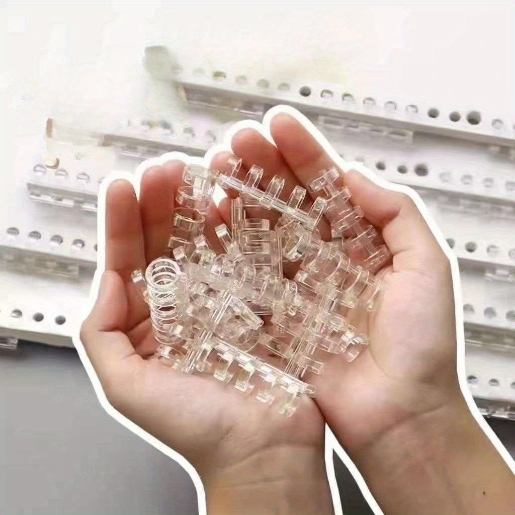10Pcs 5-Ring Binding Spines Sn - مراجعة Binding Comb Plastic وسعره