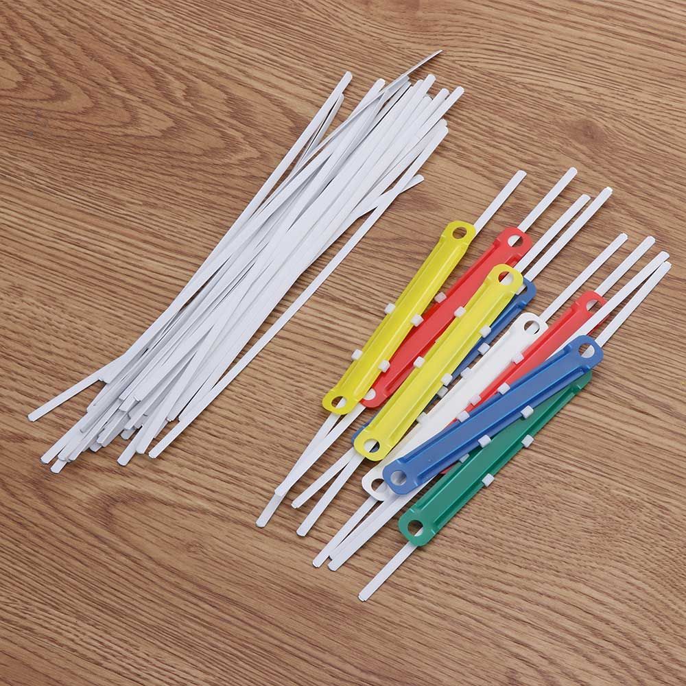 50 PCs/Set File Paper Fastener - مراجعة Binder Clip Assorted وسعره