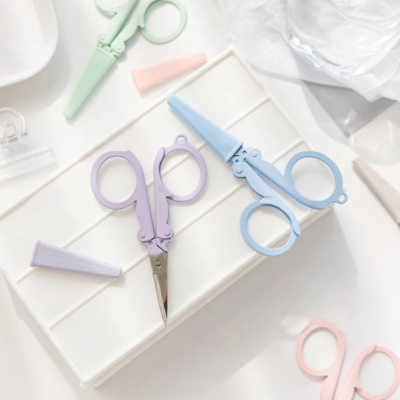 Kawaii Morandi Color Folding S - مراجعة Stationery And Office Supply Chain وسعره