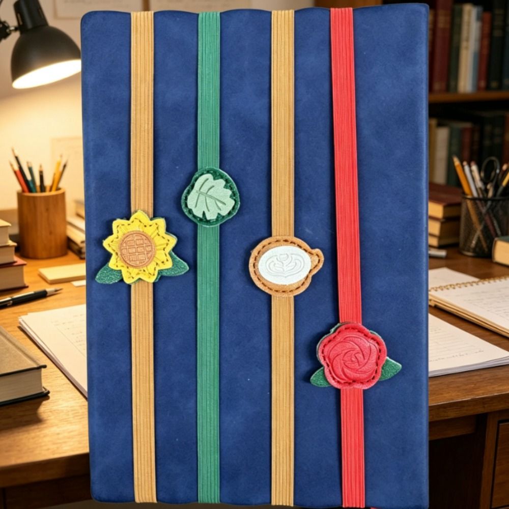 Vintage Elastic Bands Leather  - مراجعة Journal Leather Hardcover وسعره