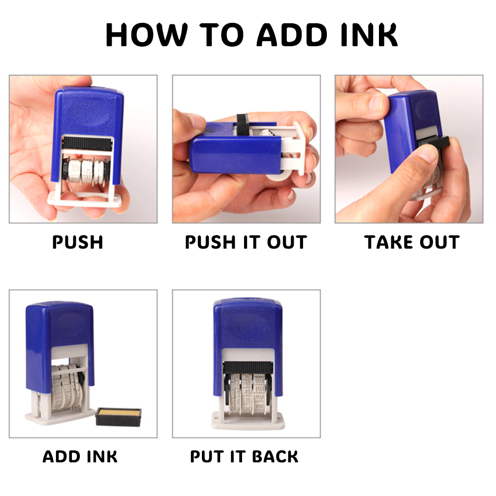 Self-inking Date Stamp for Pap - مراجعة Self Inking Stamp وسعره
