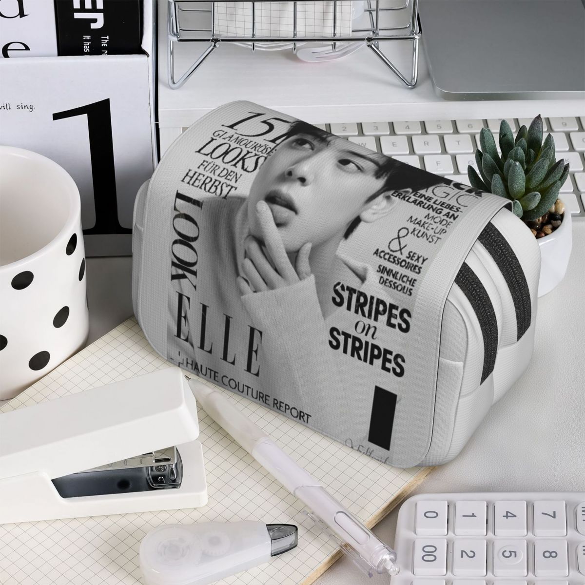Cha EunWoo Kpop Astro Pencil C - مراجعة Stationery And Office Supply Chain وسعره