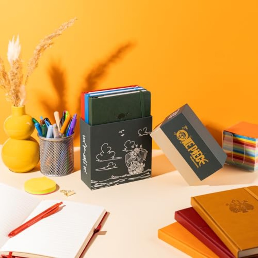 One Pcs Anime Gift Set Pack of - مراجعة Journal Leather Hardcover وسعره