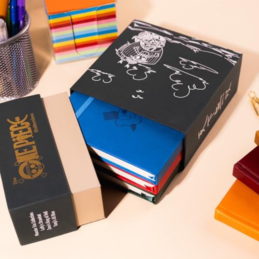 One Pcs Anime Gift Set Pack of - مراجعة Journal Leather Hardcover وسعره
