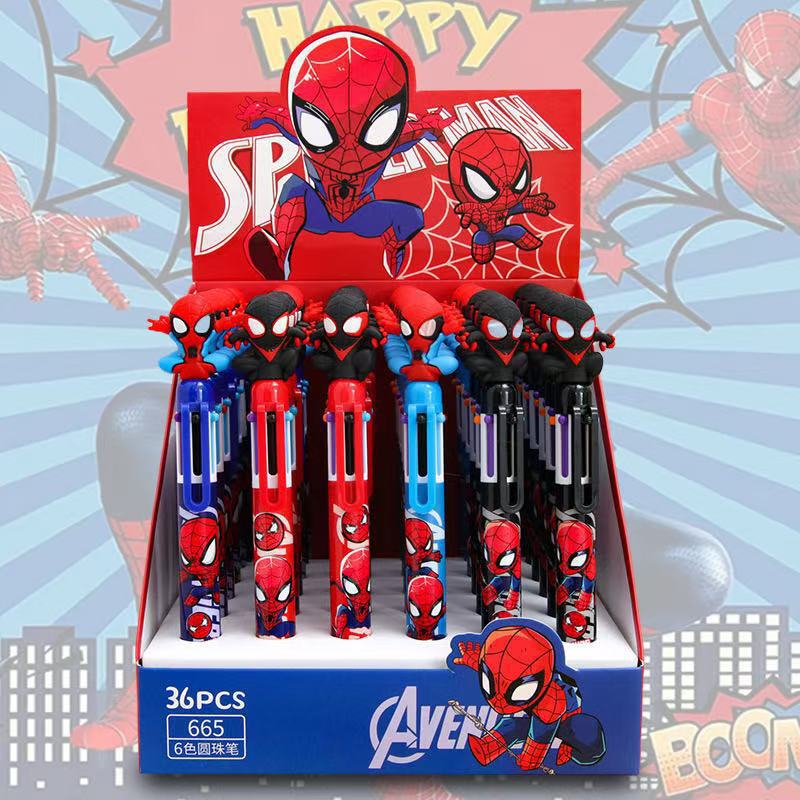 36pcs-Spider Man 6 Colors Ball - مراجعة Stationery Warehouse وسعره