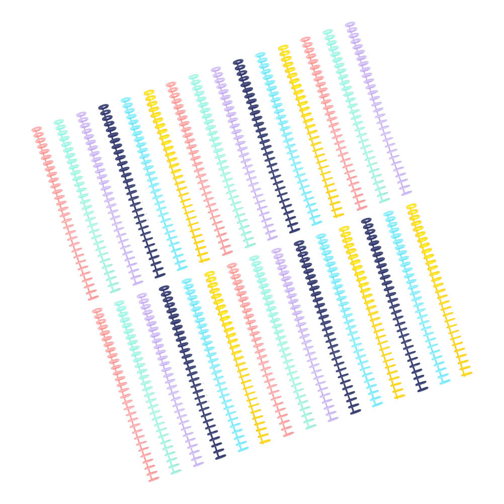 30Pcs Plastic Spiral Binding C - مراجعة Binding Comb Plastic وسعره