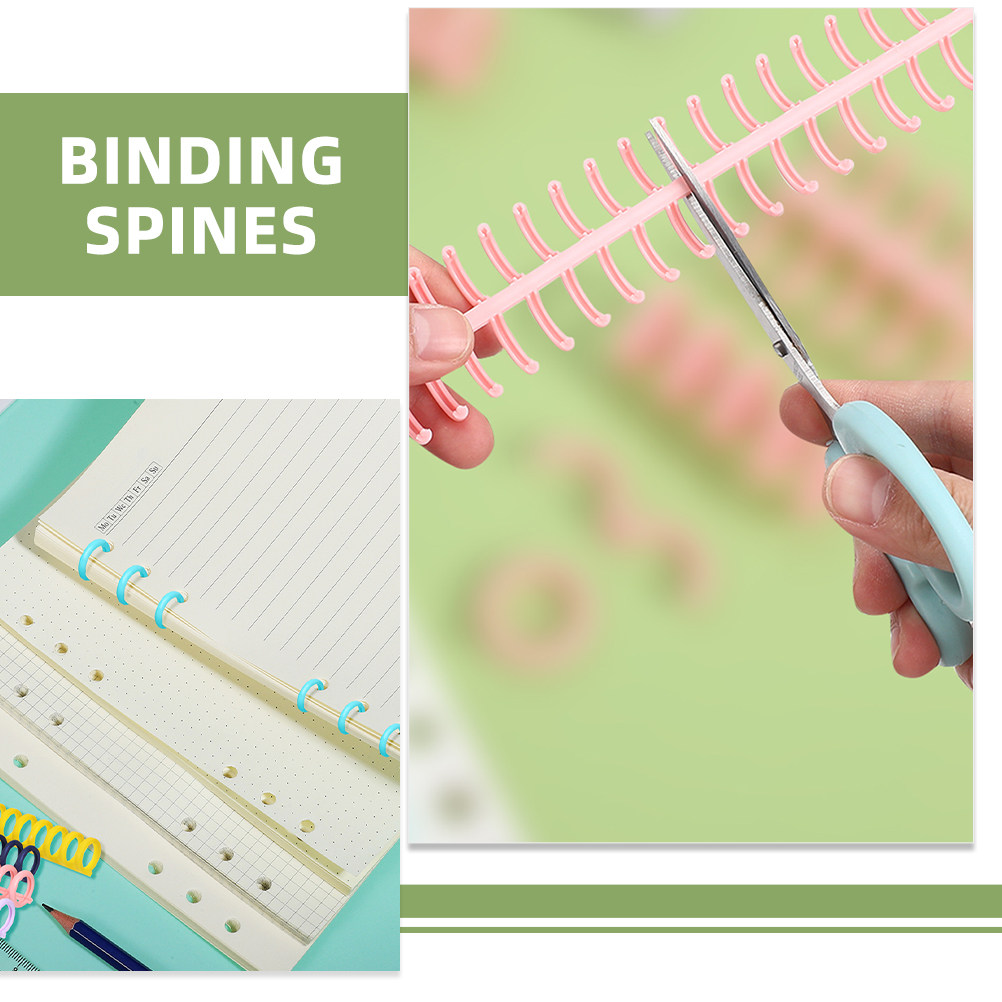 30Pcs Plastic Spiral Binding C - مراجعة Binding Comb Plastic وسعره