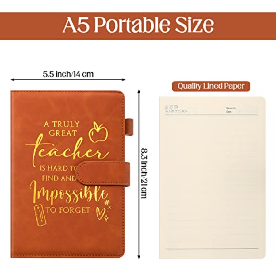 Pcs Teacher Appreciation Gifts - مراجعة Journal Leather Hardcover وسعره