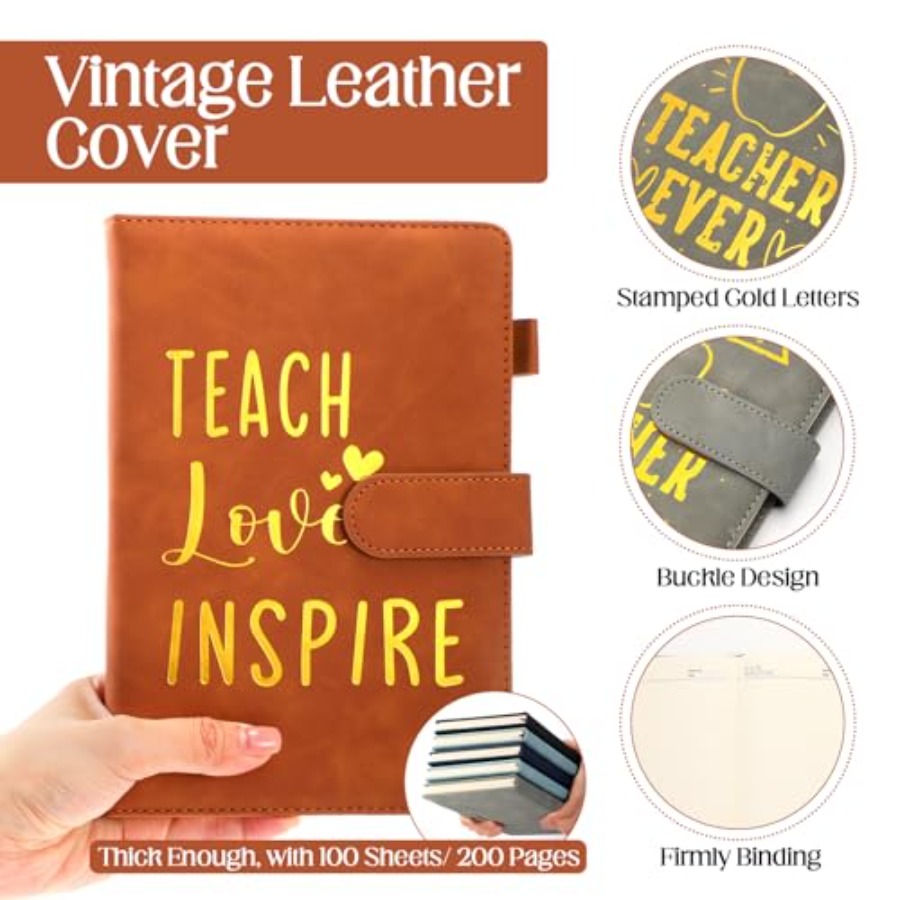 Pcs Teacher Appreciation Gifts - مراجعة Journal Leather Hardcover وسعره