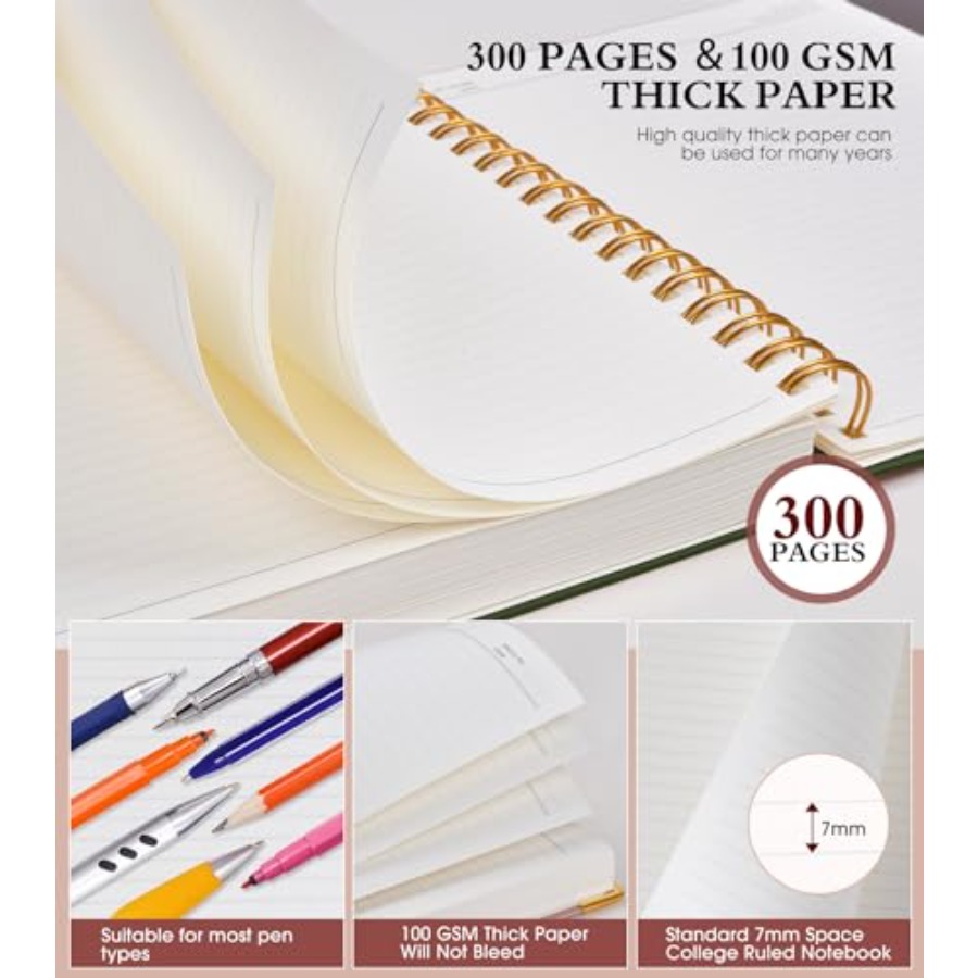 Spiral Notebook Journal 8.5