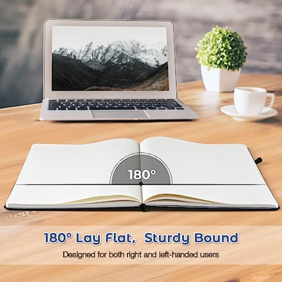 College Ruled Notebook, A4 Har - مراجعة Journal Leather Hardcover وسعره