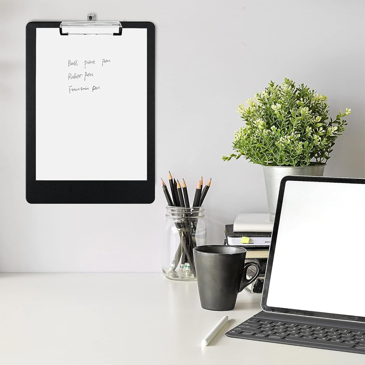 1/2pcs A4 Clipboard, Clipboard - مراجعة Binder Clip Assorted وسعره