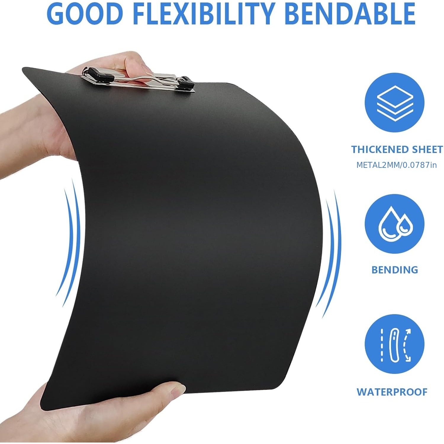 1/2pcs A4 Clipboard, Clipboard - مراجعة Binder Clip Assorted وسعره