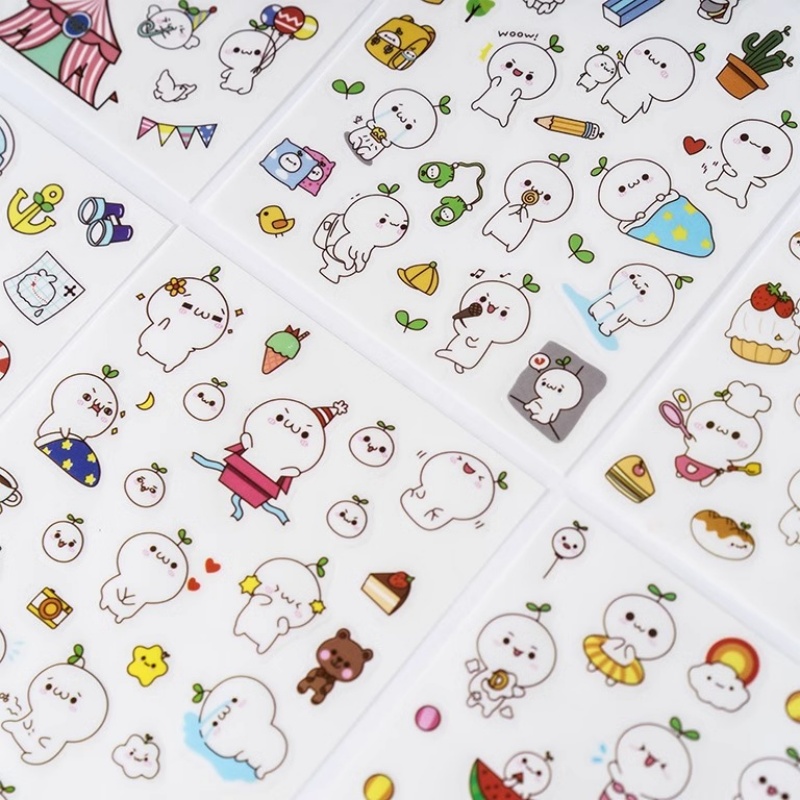 6 Sheets/Pack Cartoon Cat and  - مراجعة Total Stationery & Office Supply وسعره