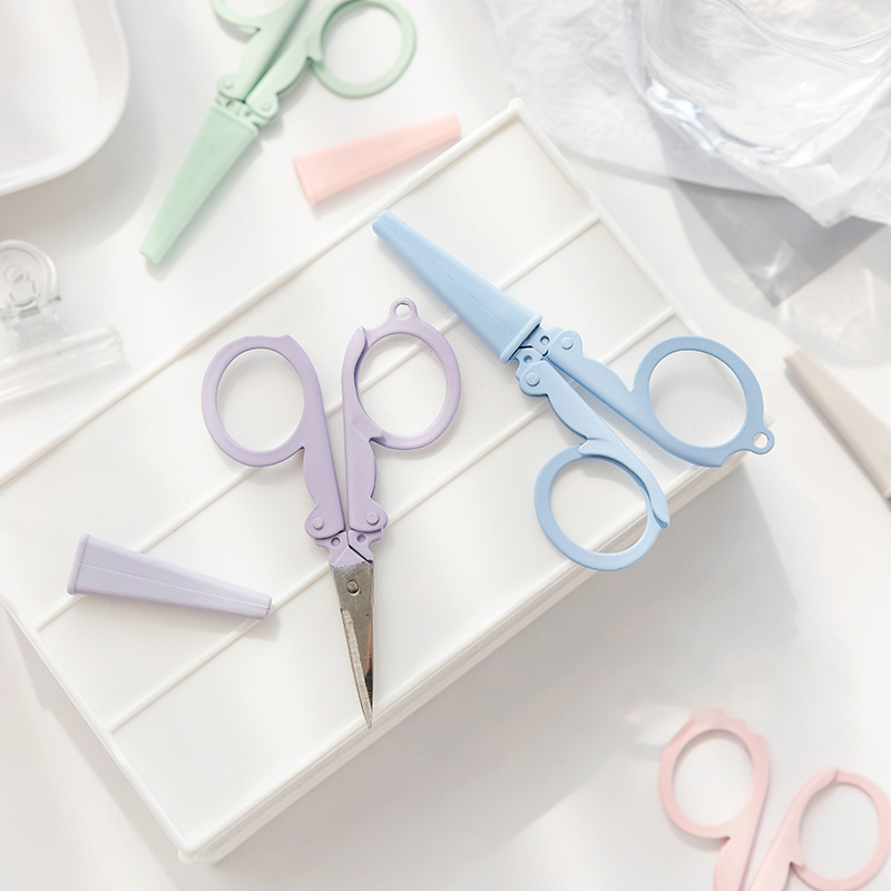 Kawaii Morandi Color Folding S - مراجعة Stationery And Office Supply Chain وسعره