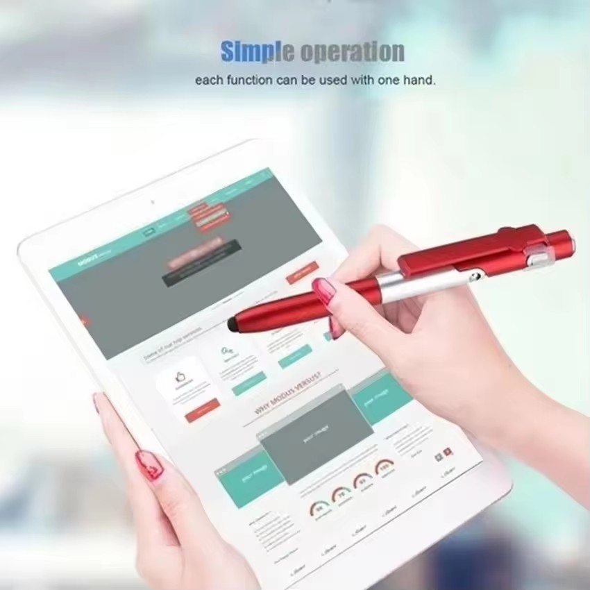 4 IN 1 Multifunction Touch Pen - مراجعة Stationery Warehouse وسعره