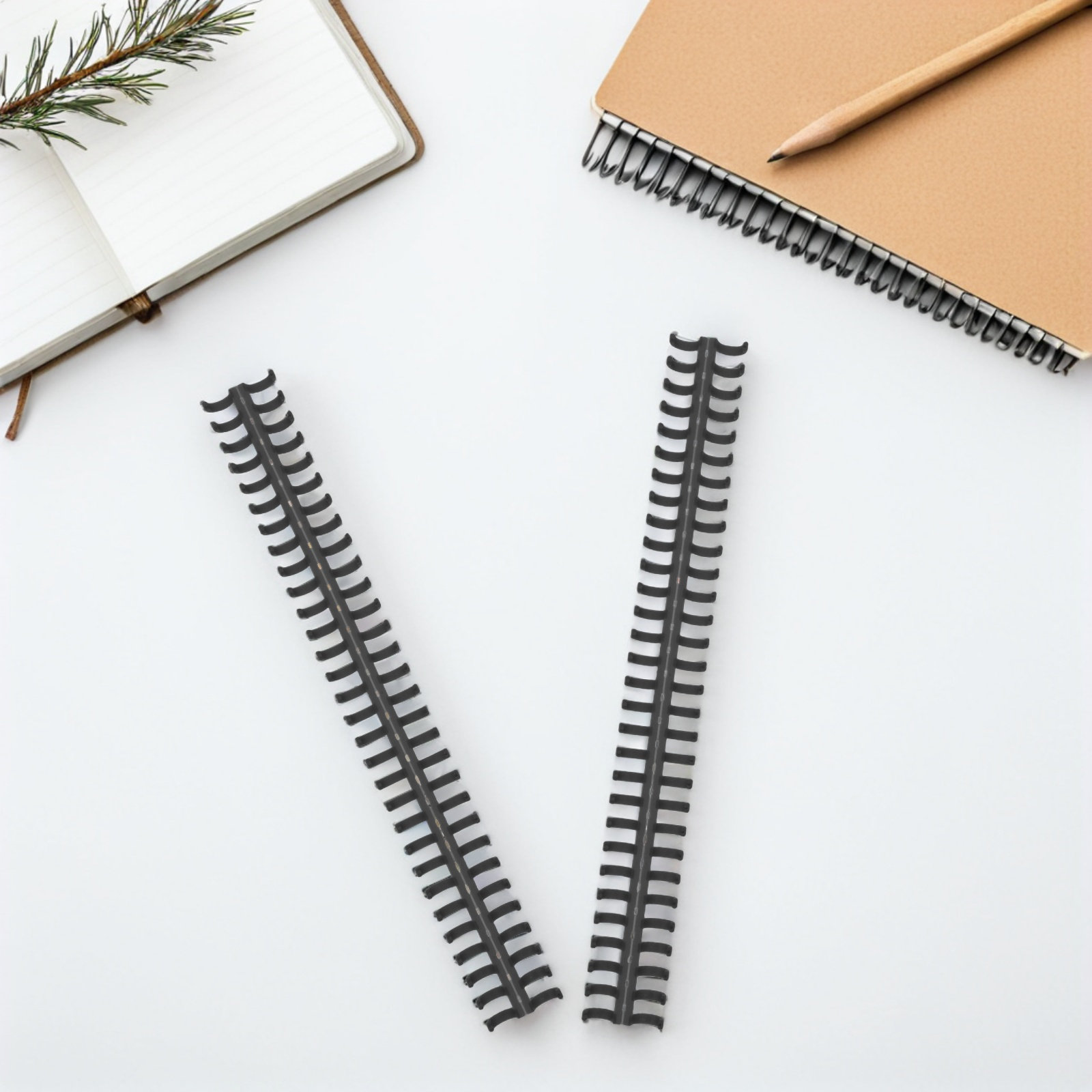 20Pcs Notebook Binding Rings S - مراجعة Binding Comb Plastic وسعره