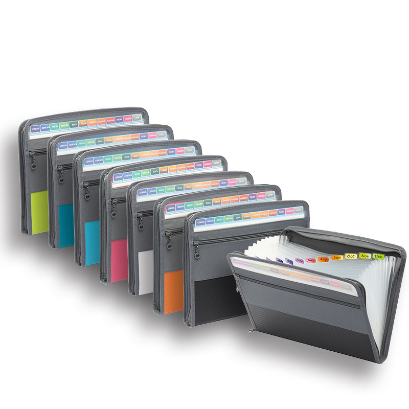 Accordion File Organizer with  - مراجعة Portfolio Folder Zip وسعره