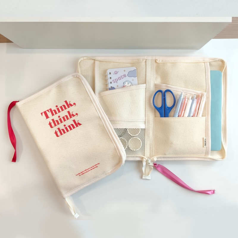 Large Capacity Canvas Planner  - مراجعة Portfolio Folder Zip وسعره