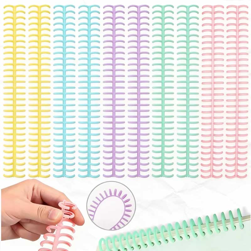 A4 Plastic 30-Hole Loose Leaf  - مراجعة Binding Comb Plastic وسعره