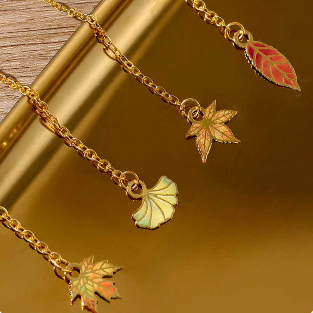 Metal Leaves Bronzing Bookmark - مراجعة Stationery And Office Supply Chain وسعره