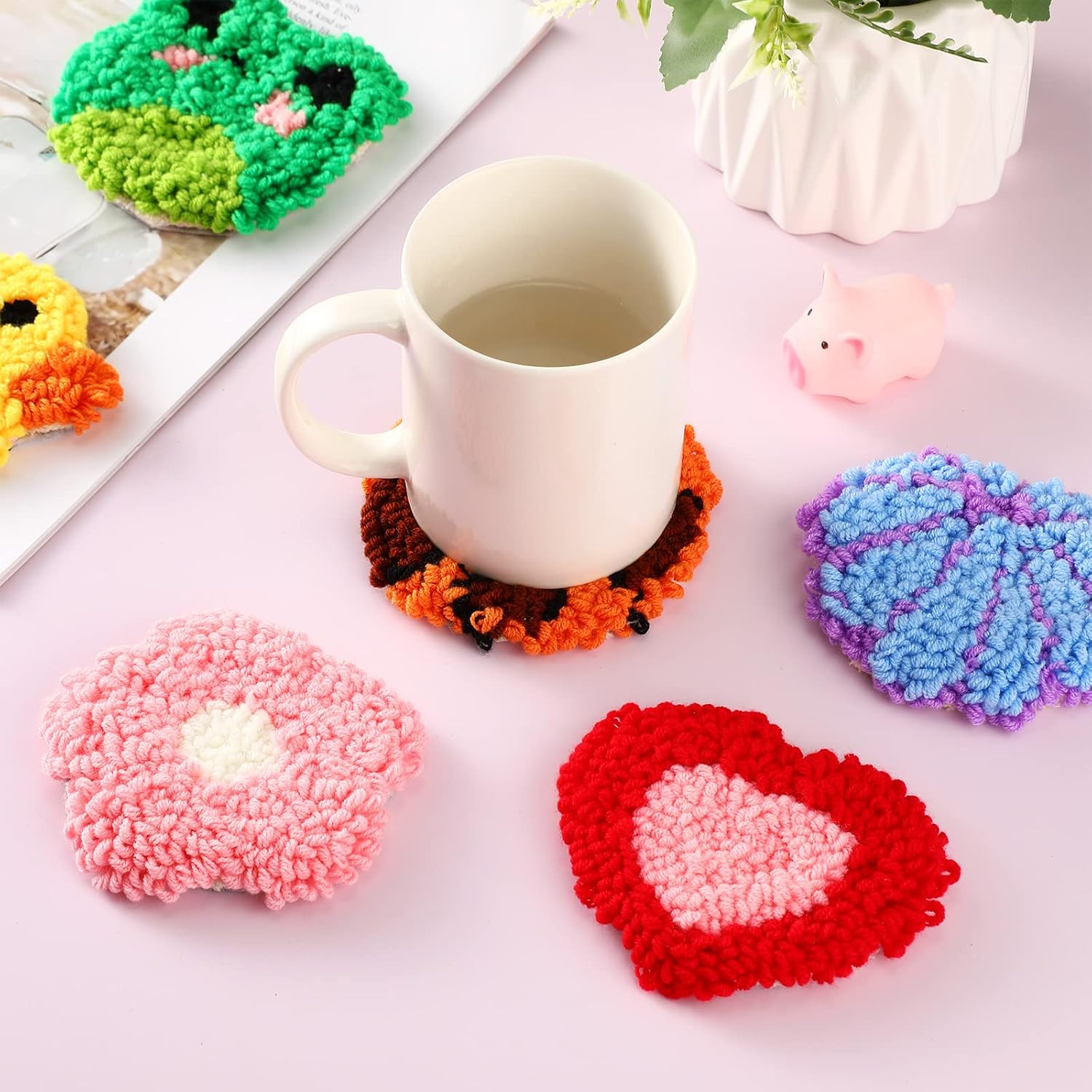 6pcs Punch Needle Embroidery K - مراجعة Graph Paper Pad وسعره