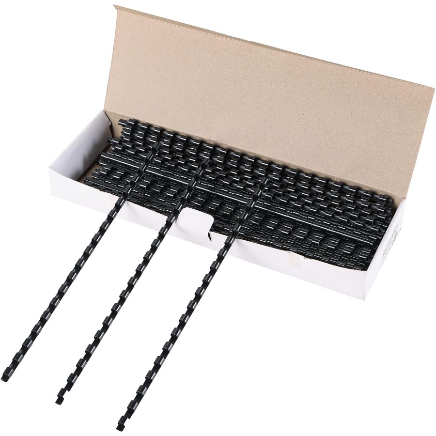 100 Pack 19 Ring Plastic Comb  - مراجعة Binding Comb Plastic وسعره