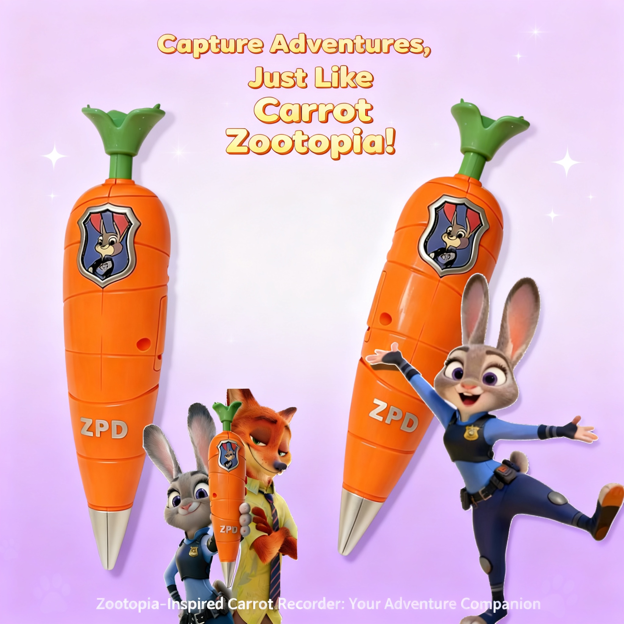 Zootopia 2 Carrot Recorder Pen - مراجعة Stationery Warehouse وسعره