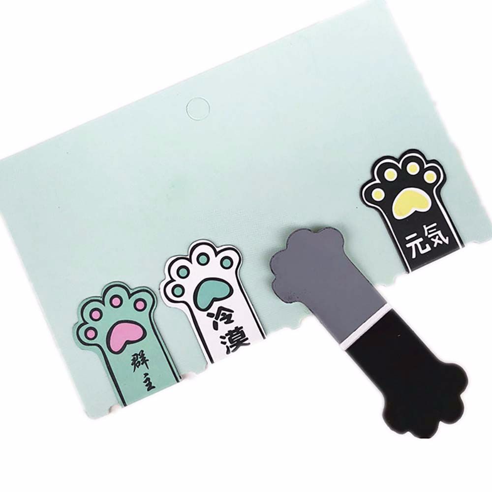 Student Prize 4pcs /Set Catoon - مراجعة Paperclip Magnetic Set وسعره