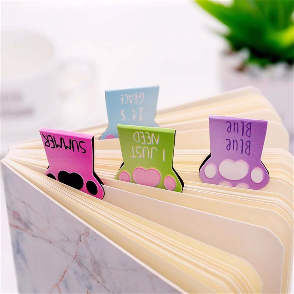 Student Prize 4pcs /Set Catoon - مراجعة Paperclip Magnetic Set وسعره