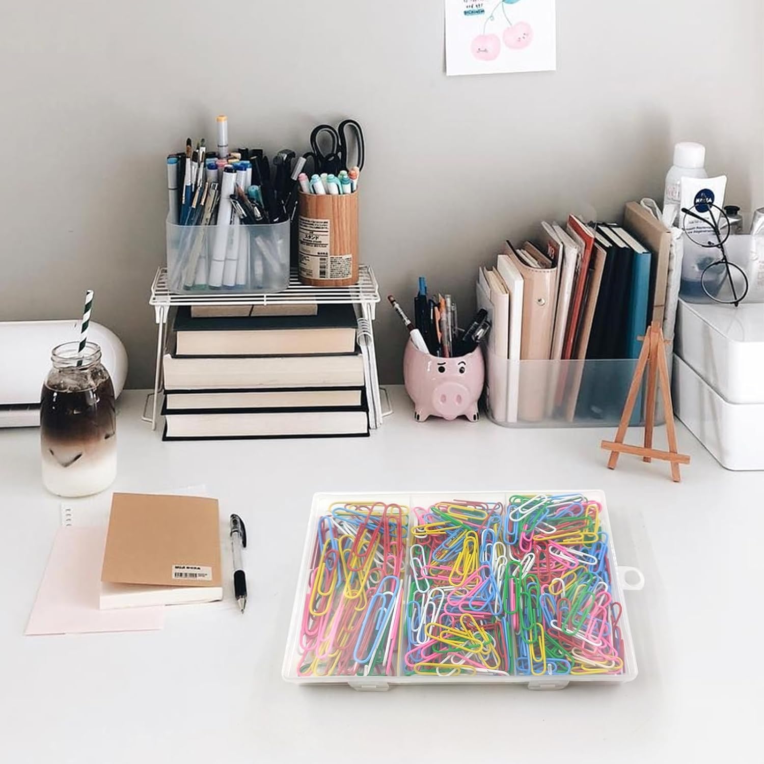 Paper Clips,400 Pack Small Med - مراجعة Binder Clip Assorted وسعره
