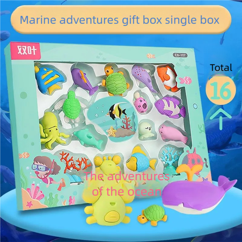 19pcs in Total Cute Eraser Box - مراجعة Total Stationery & Office Supply وسعره