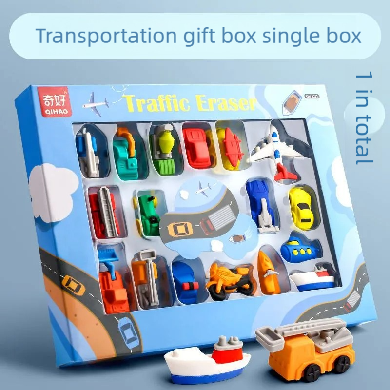19pcs in Total Cute Eraser Box - مراجعة Total Stationery & Office Supply وسعره