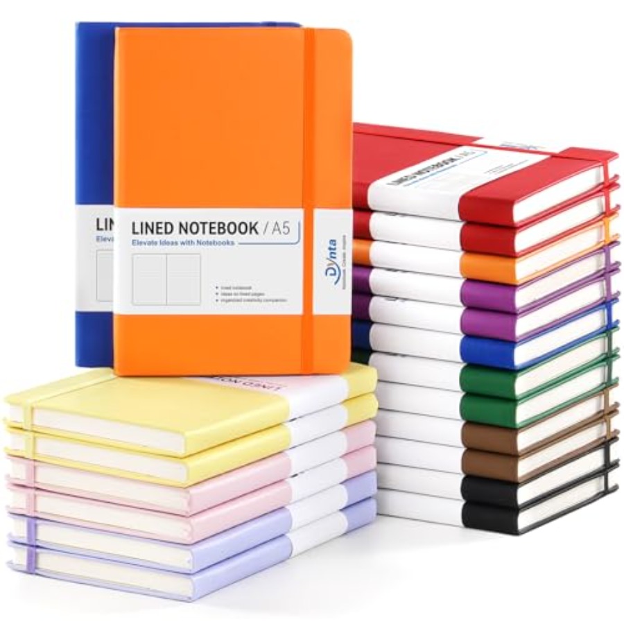 20 Pack Hardcover Leather Jour - مراجعة Journal Leather Hardcover وسعره