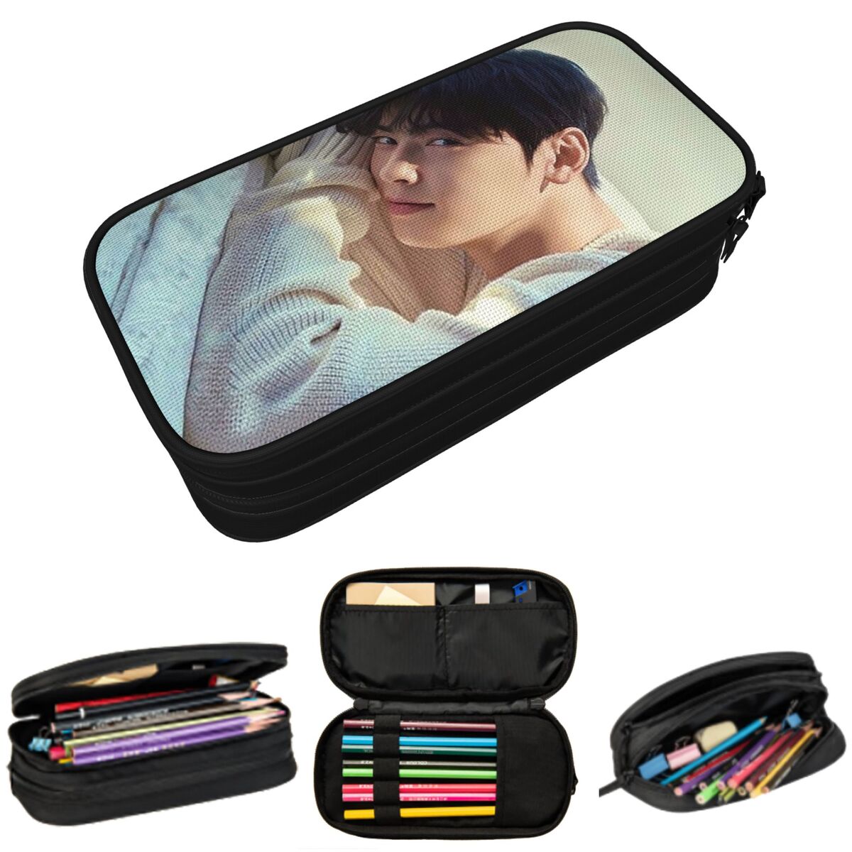 Cha EunWoo Kpop Astro Pencil C - مراجعة Stationery And Office Supply Chain وسعره