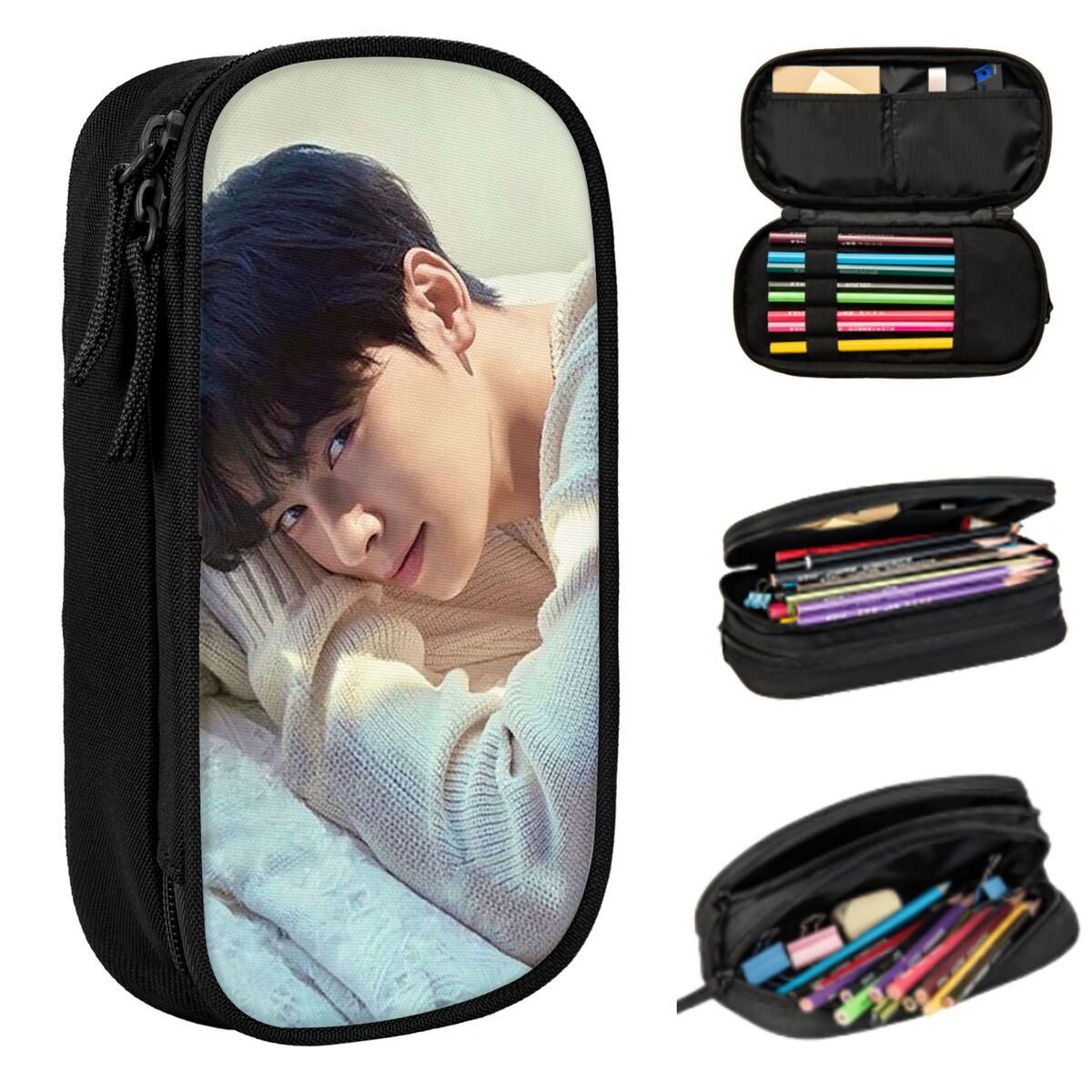 Cha EunWoo Kpop Astro Pencil C - مراجعة Stationery And Office Supply Chain وسعره