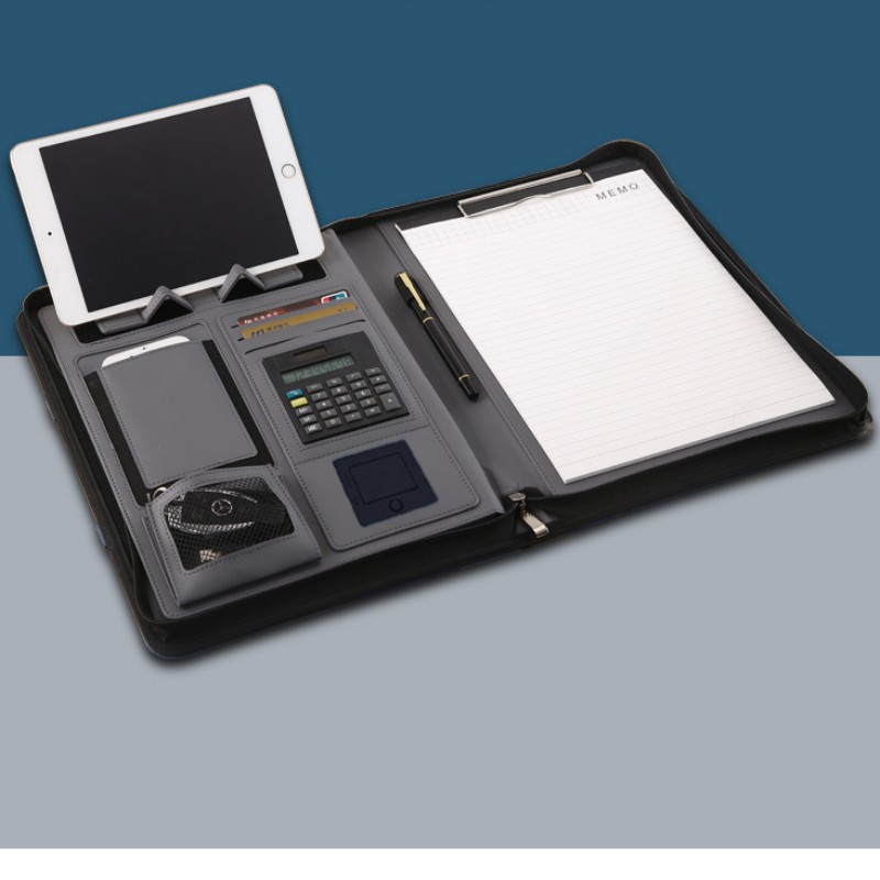 Multifunctional A4 Conference  - مراجعة Portfolio Folder Zip وسعره