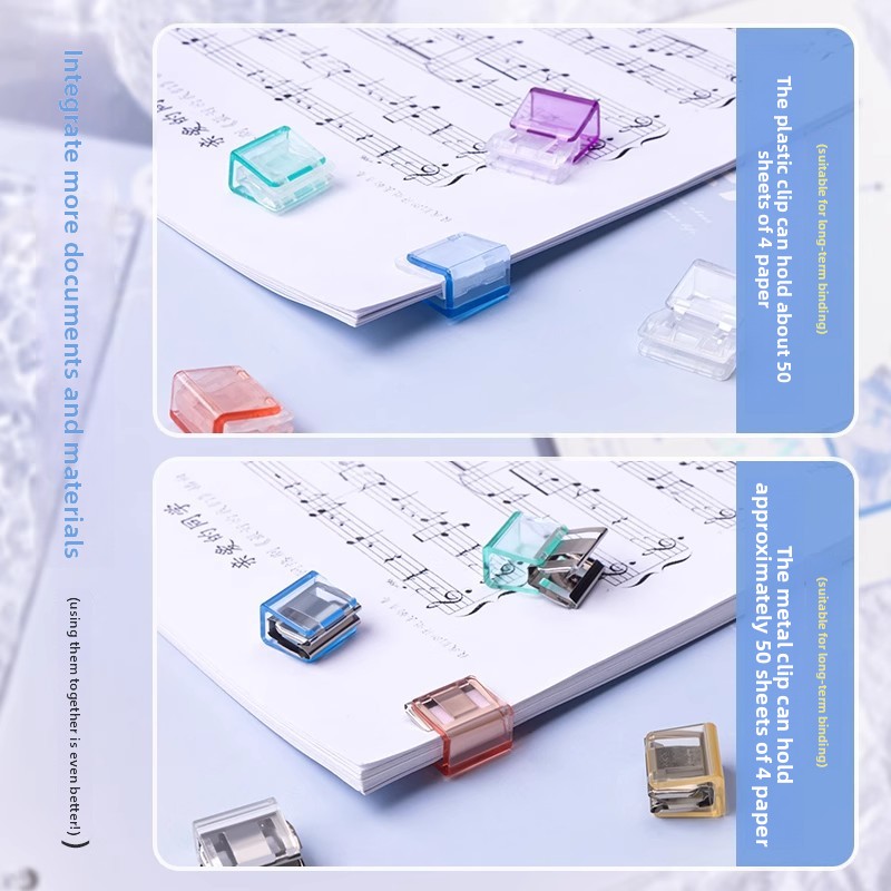 Push Clip for Office Sliding F - مراجعة Binder Clip Assorted وسعره